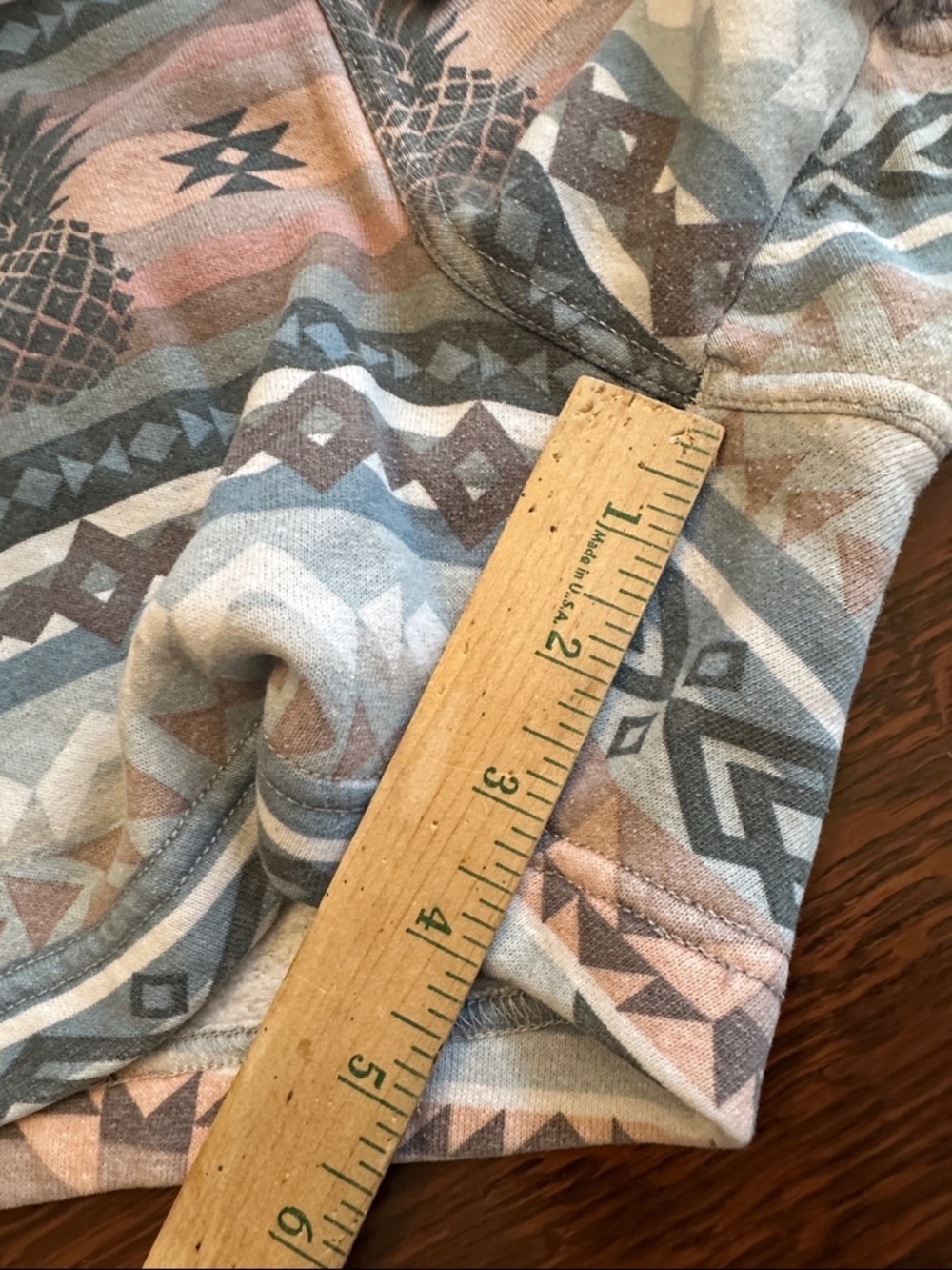 Chubbies Mens Lounge Shorts Geometric Aztec Pineapple Blue, Brown & Cream Small - Picture 7 of 8